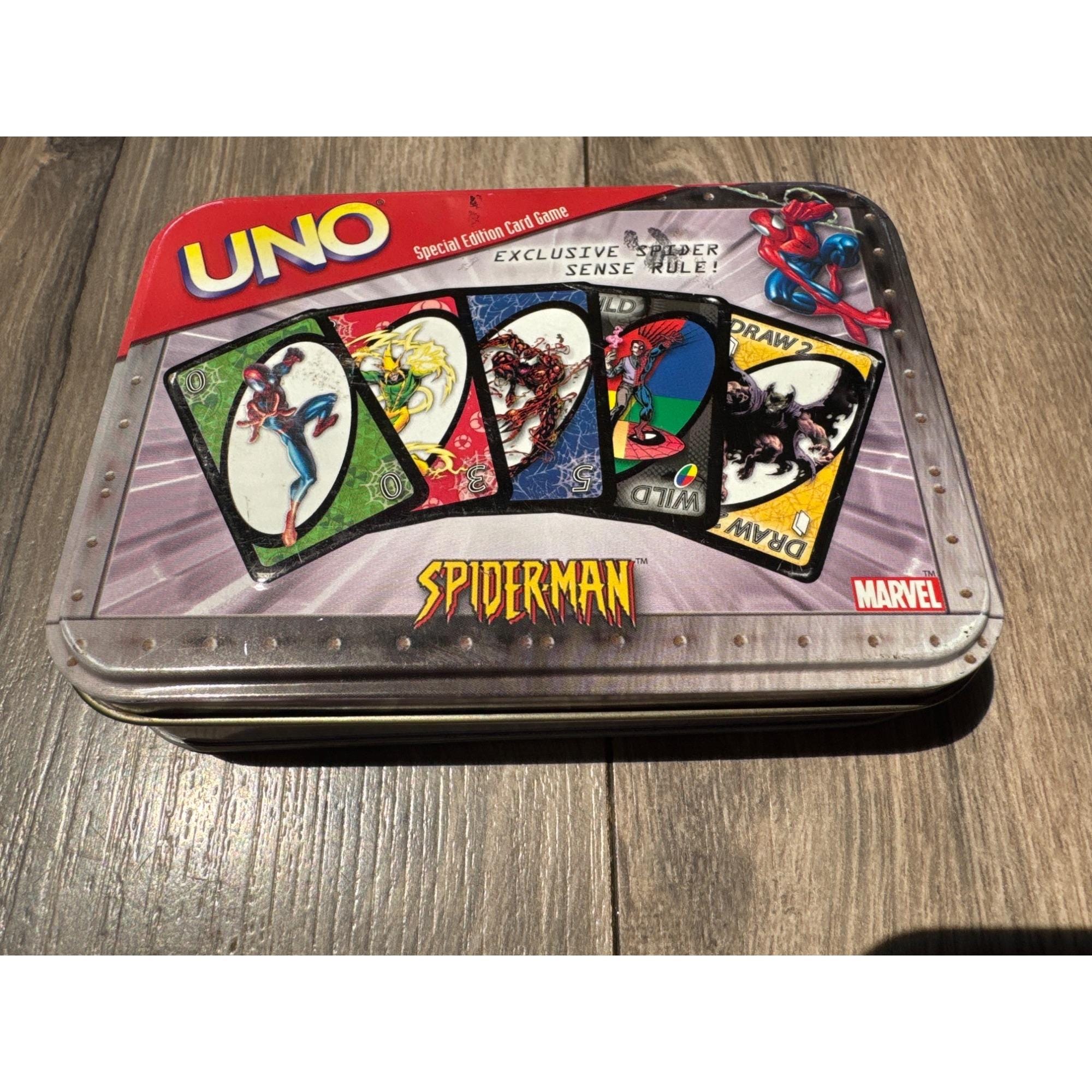マーベル スパイダーマン 未完成 UNO カードゲーム（スパイダーセンス