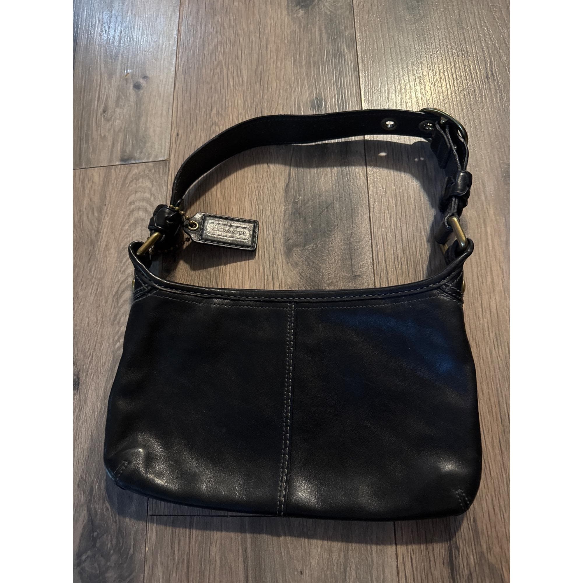 Vintage Coach Hobo Black - Etsy