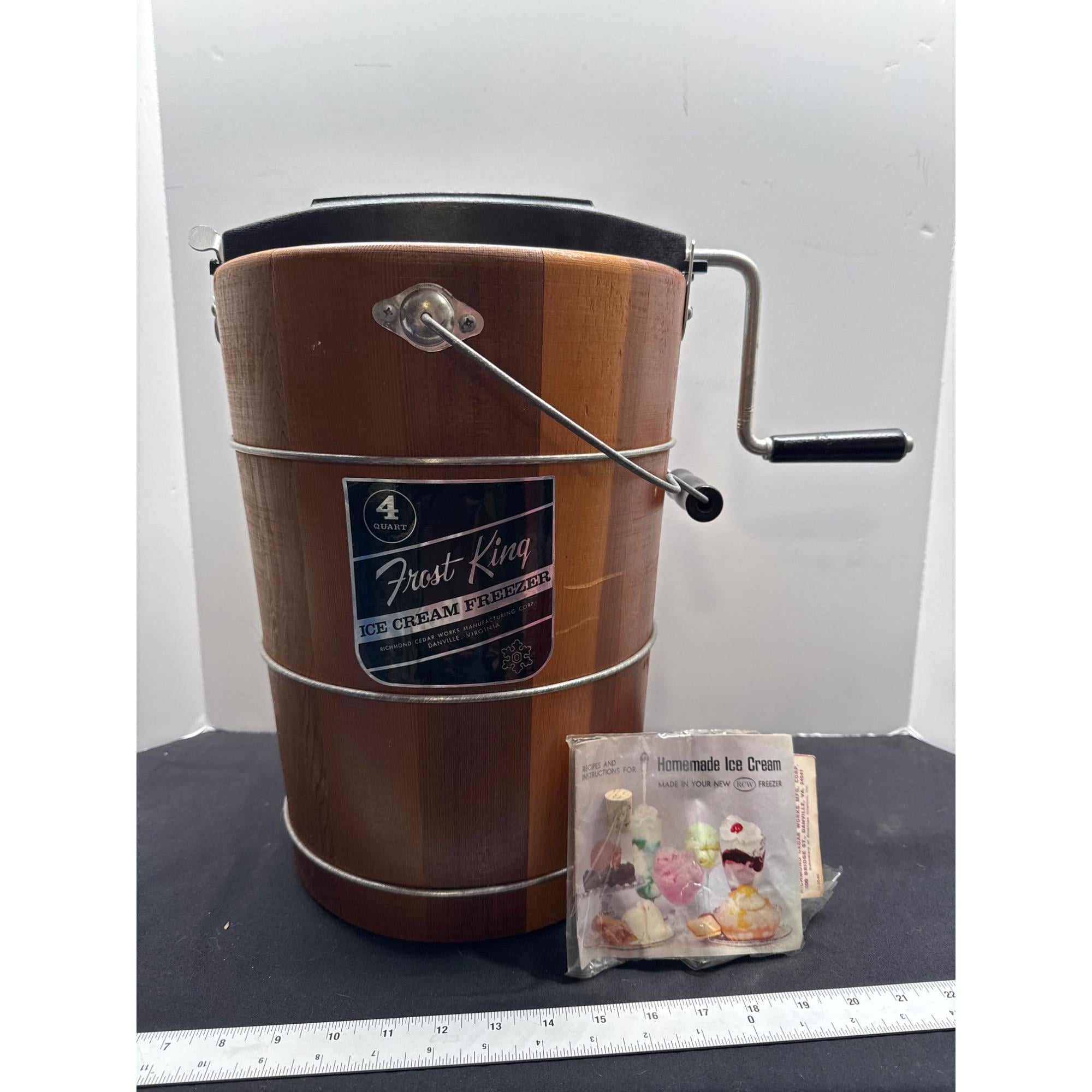 frost king ice cream maker