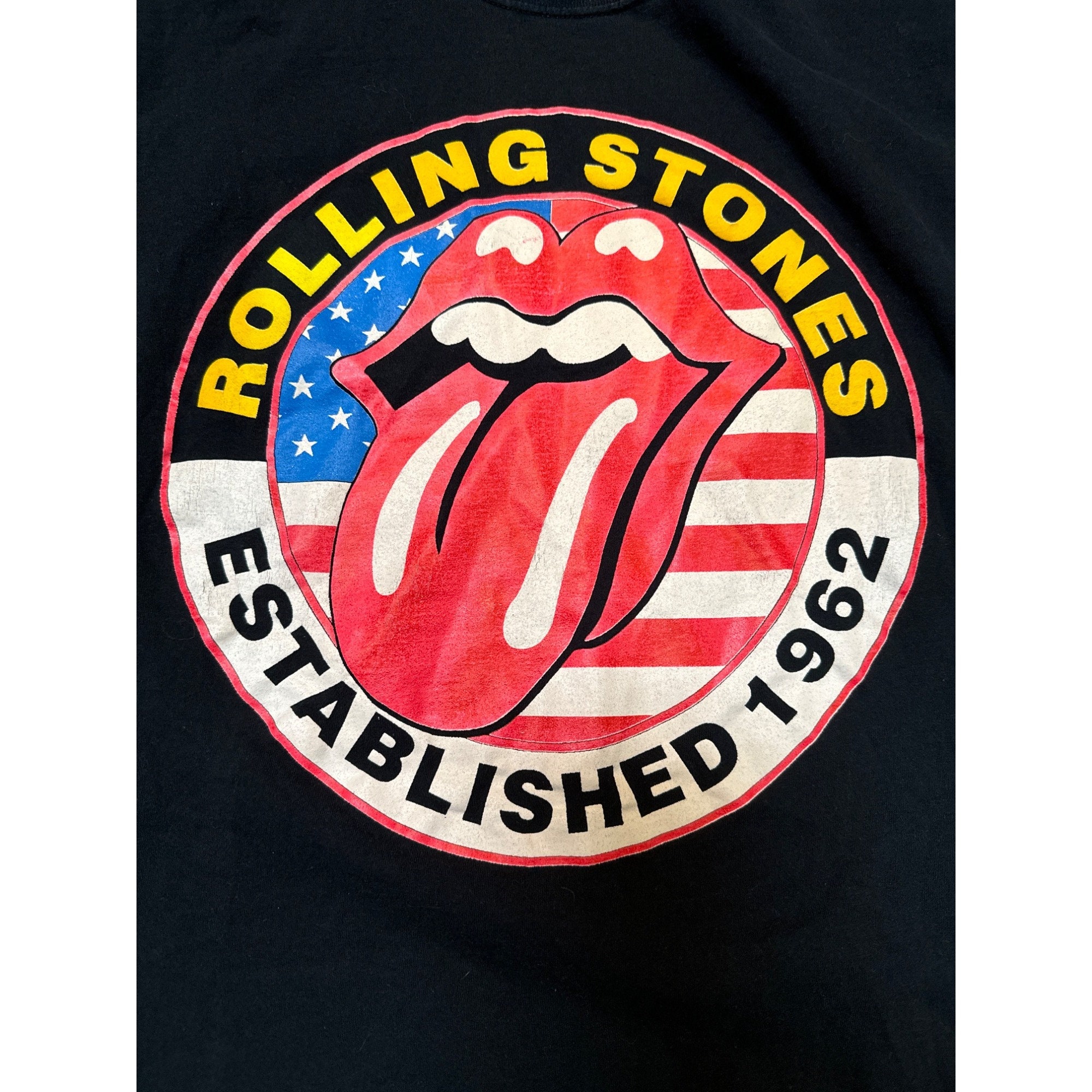 Rolling Stones Established 1962 Tee Fruit of the Loom Heavy Cotton