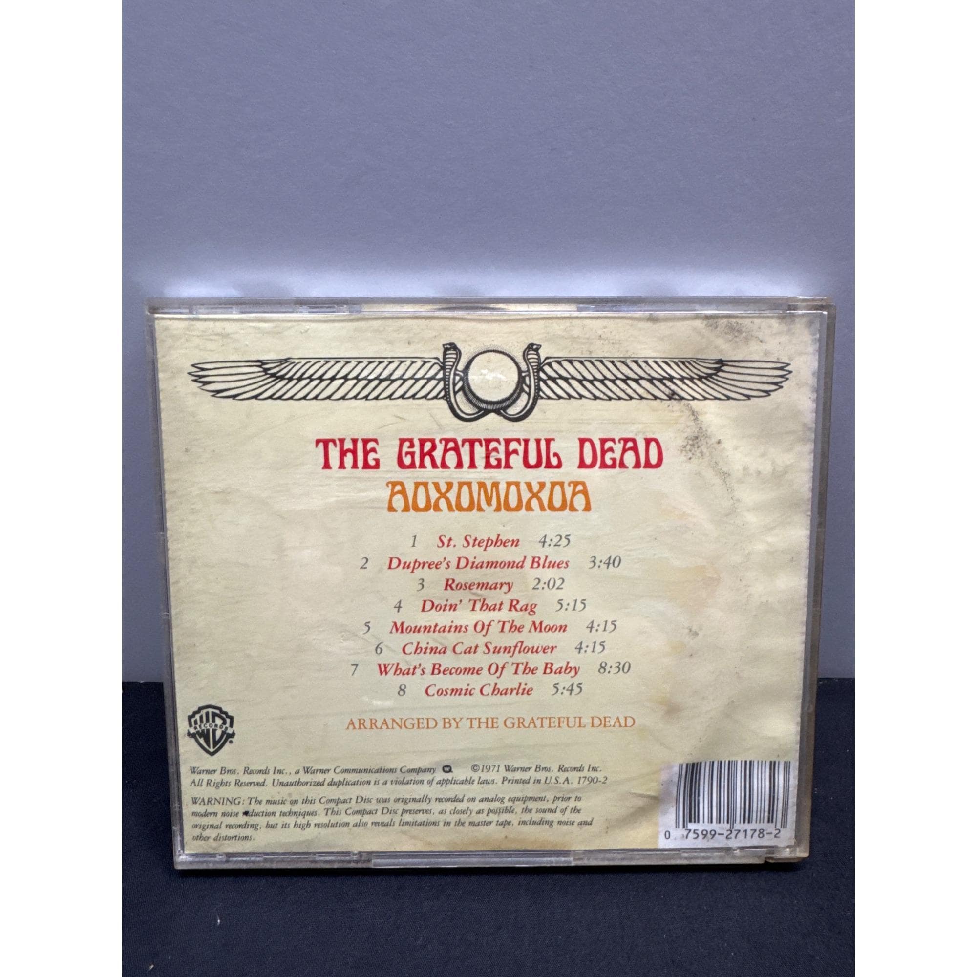 The Grateful Dead Aoxomoxoa Album CD - Etsy