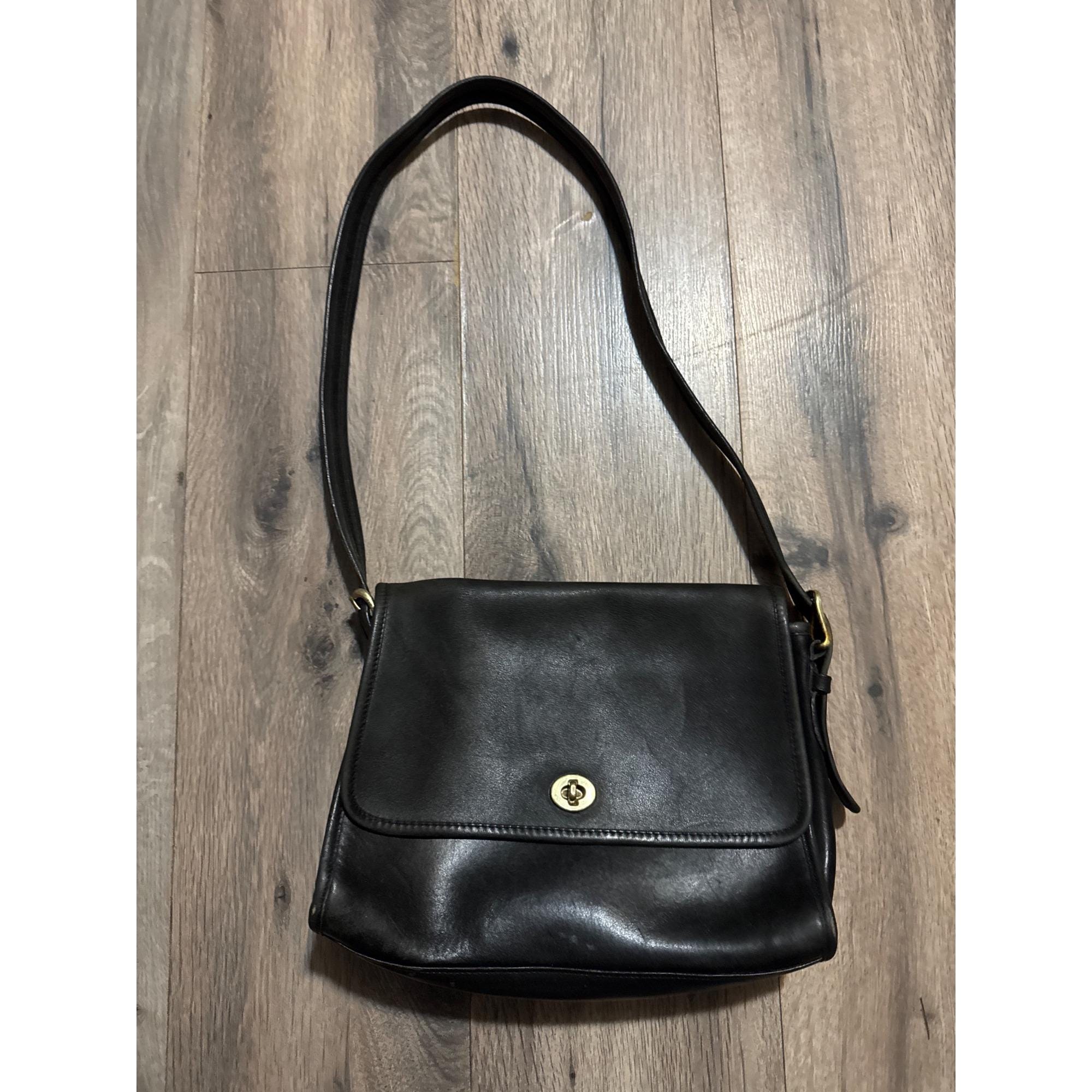 Vintage Coach Turnlock Bag - Etsy Canada