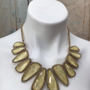 Beige/ Yellow Statement Set