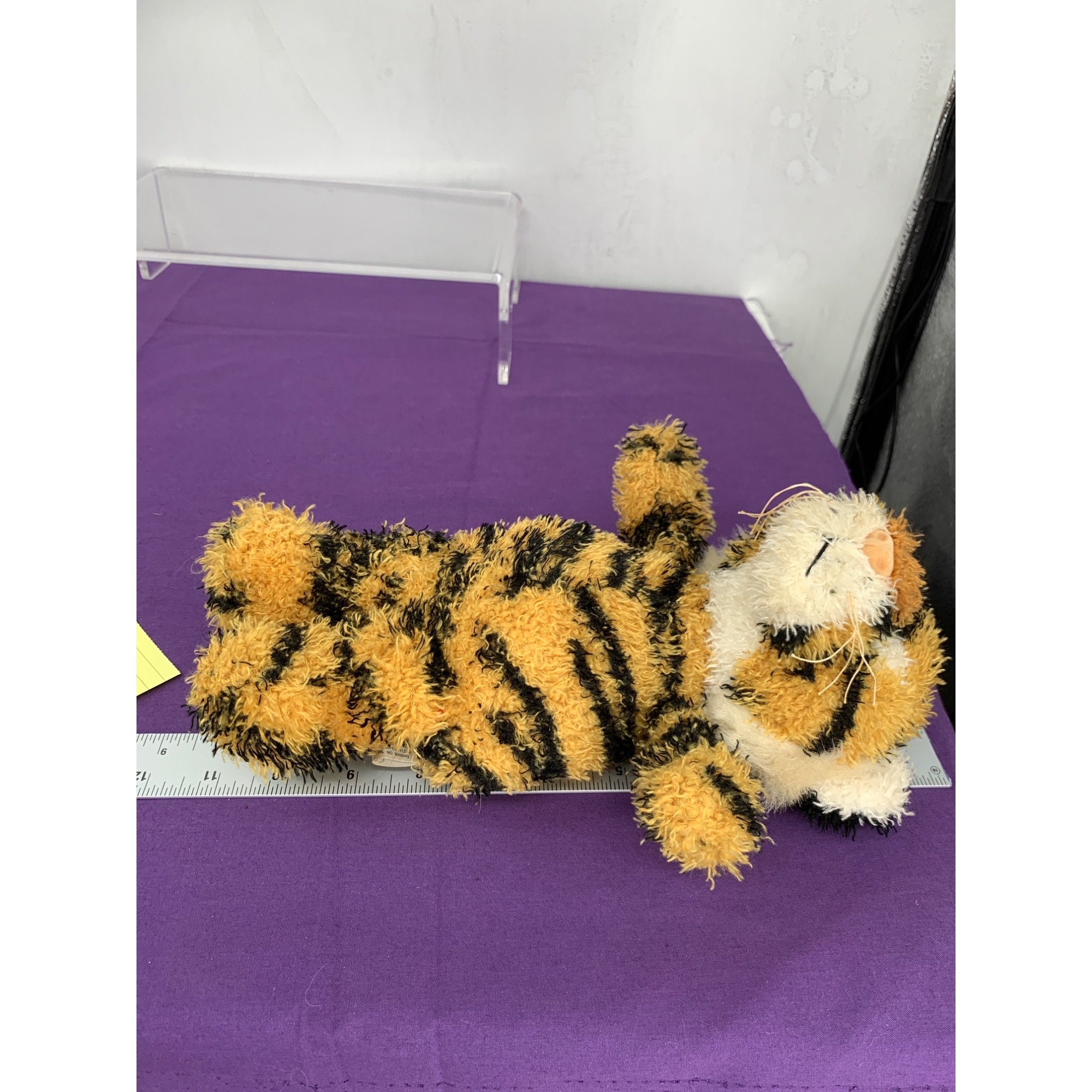 Stephen Smith Plush Tiger Floppy Fuzzy Beanbag Lovey Vintage