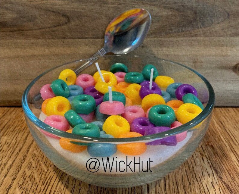 Cereal Bowl Candle Etsy