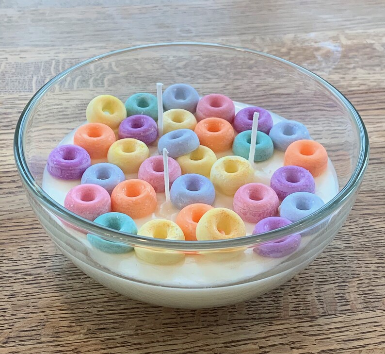 Cereal Bowl Candle Etsy