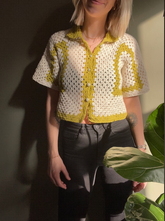 Hexagon Shirt Crochet Pattern - Etsy
