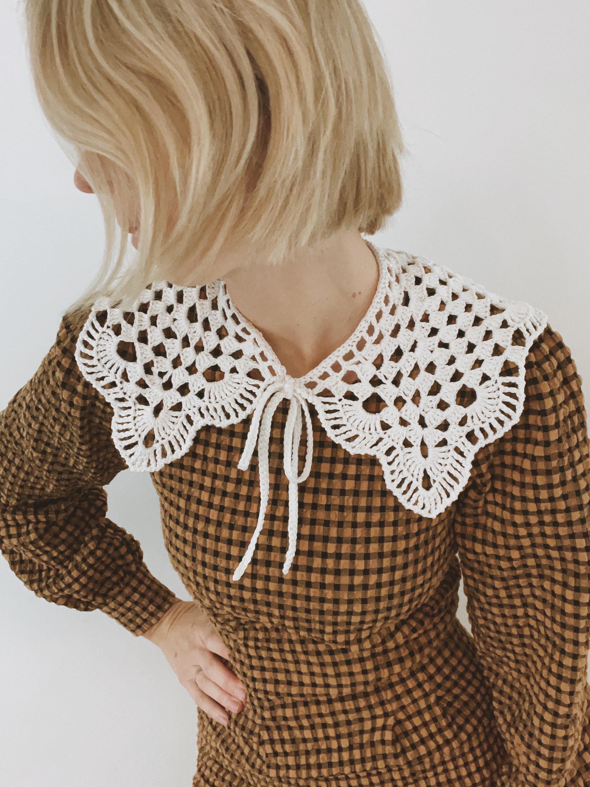 Crochet Peter Pan Collar Pattern UK