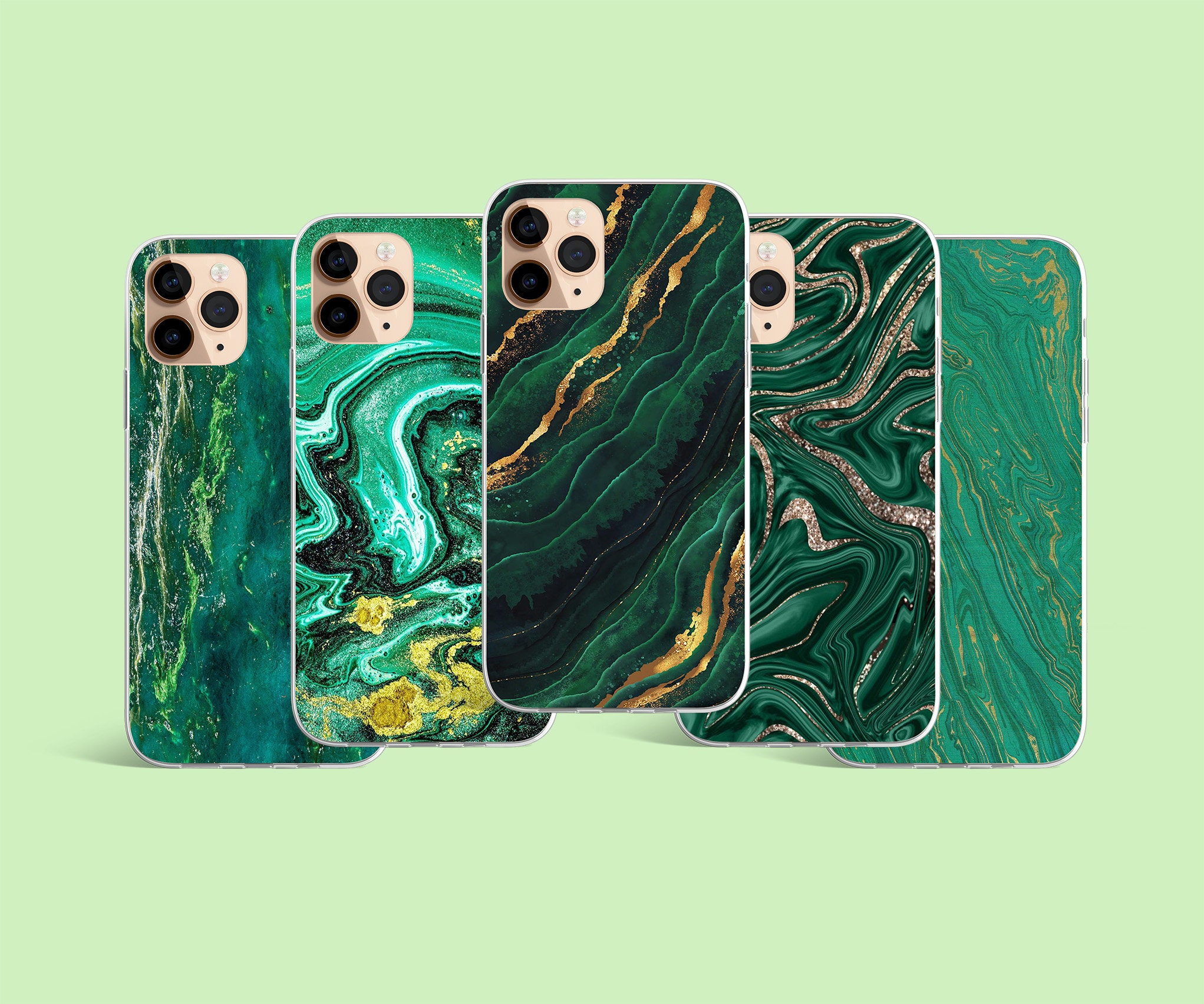 Emerald green phone case - .de