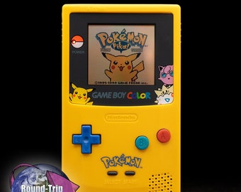 Nintendo Game Boy Color - Edición Especial Pikachu de Pokémon - Consola portátil renovada y mejorada Mint Gameboy GBC