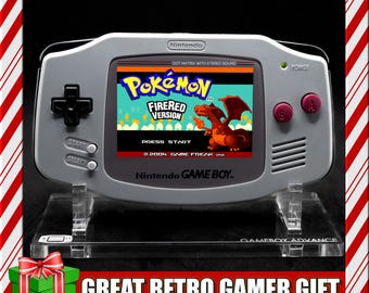 Nintendo Game Boy Advance - Laminated V5 IPS Screen - DMG - Sound Amp, USB-C Charging - Tactile Buttons - Refurbished & Upgraded Gameboy Gba