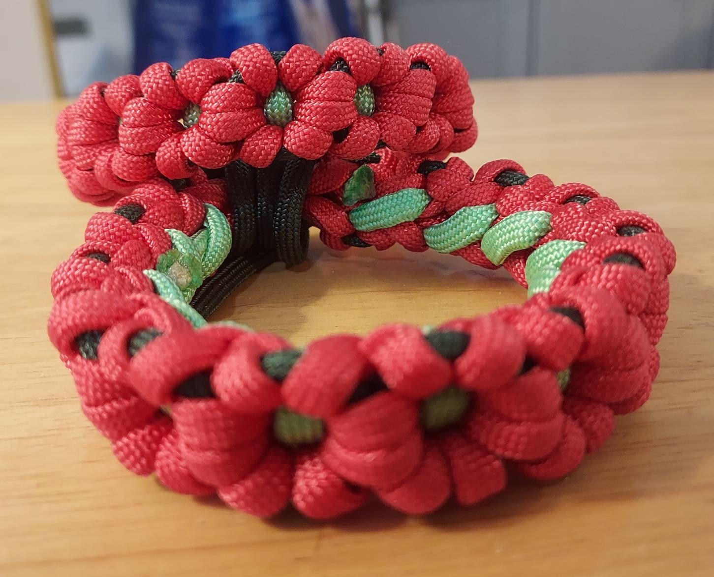 AMBUSH ブレスレット FLOWER PARACORD BRACELET How to Make a Paracord Bracelet the Beautiful Flower
