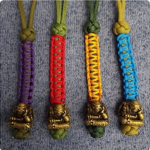 TMNT Paracord Lanyard – Custom Ninja Turtle Keychain or Knife Lanyard, Handmade in Savannah