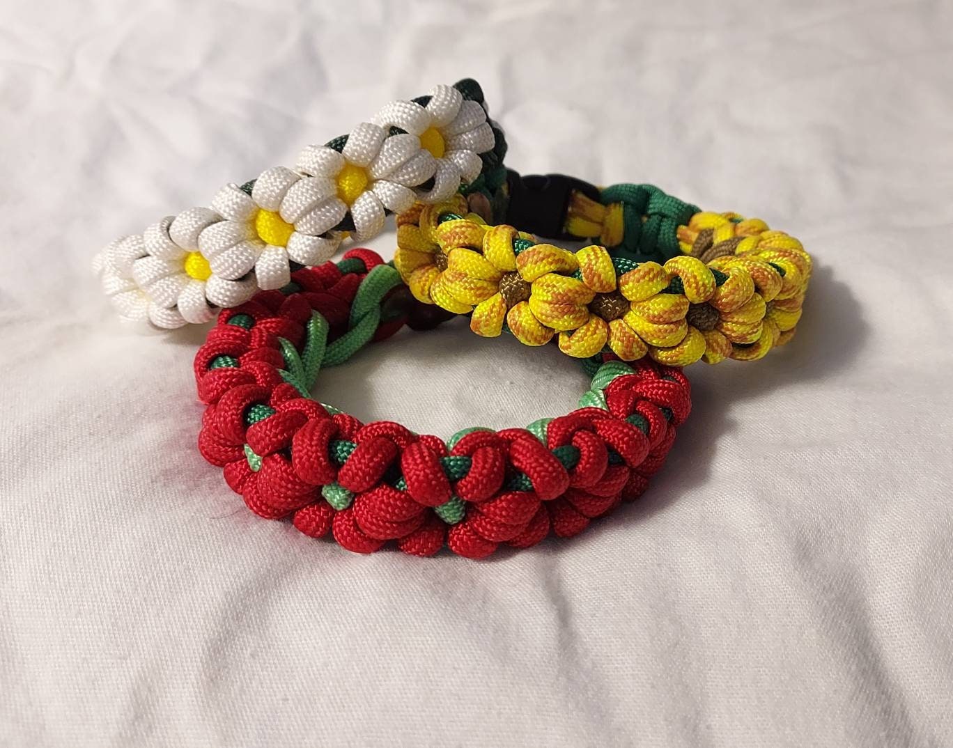 Flower Paracord Bracelet - Etsy Flower Paracord Bracelet - Etsy