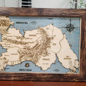 3D Wood Engraved Fourth Wing Map - Il 300x300.5692900257 5rih