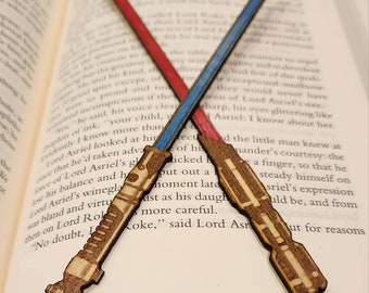 Star Wars Lightsaber Bookmarks
