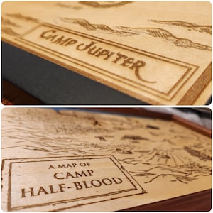3D Map of Camp Jupiter From Percy Jackson - Etsy