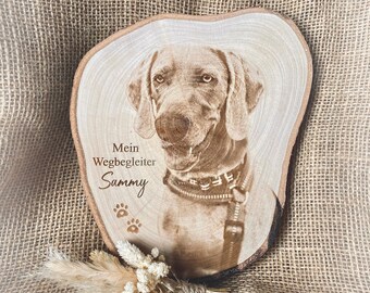 Grabado fotográfico real en madera. Regalo para mascotas: perro, gato, caballo, Pascua, cumpleaños, abuelo, abuela, mamá, papá, padre, amigo, novia, padres. Madera.