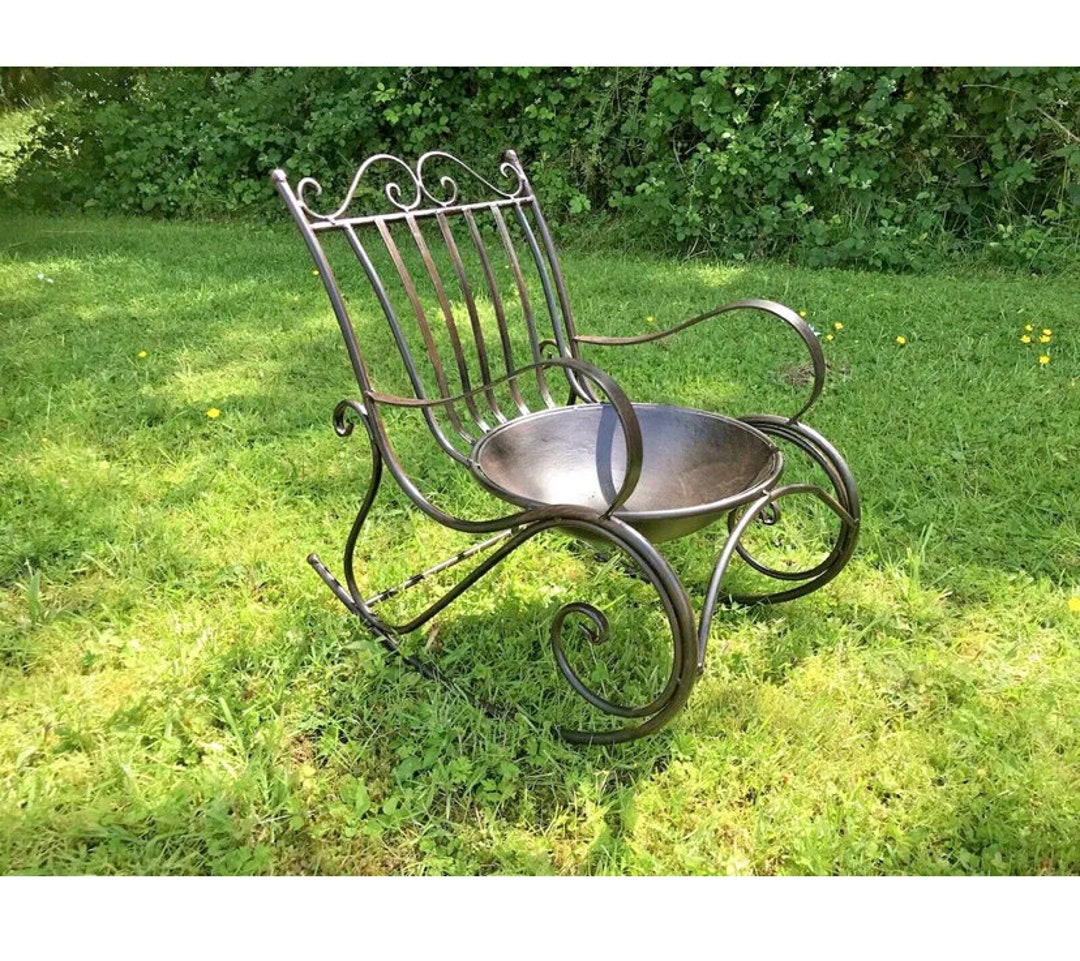 Rocking Chair Bird Bath Feeder Garden Decor Birthday Gifts - Etsy