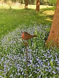 Robin on a Stick / Robins Appear When Loved Ones Are Near / Bird Stake Ornament Garden Decor Gardening Gardener