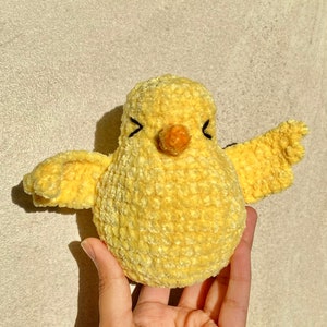 Canary Plush | Bird Plushie | Soft Toys | Plushies | Animal Plushies | Gifts | Plush | Cute Animals