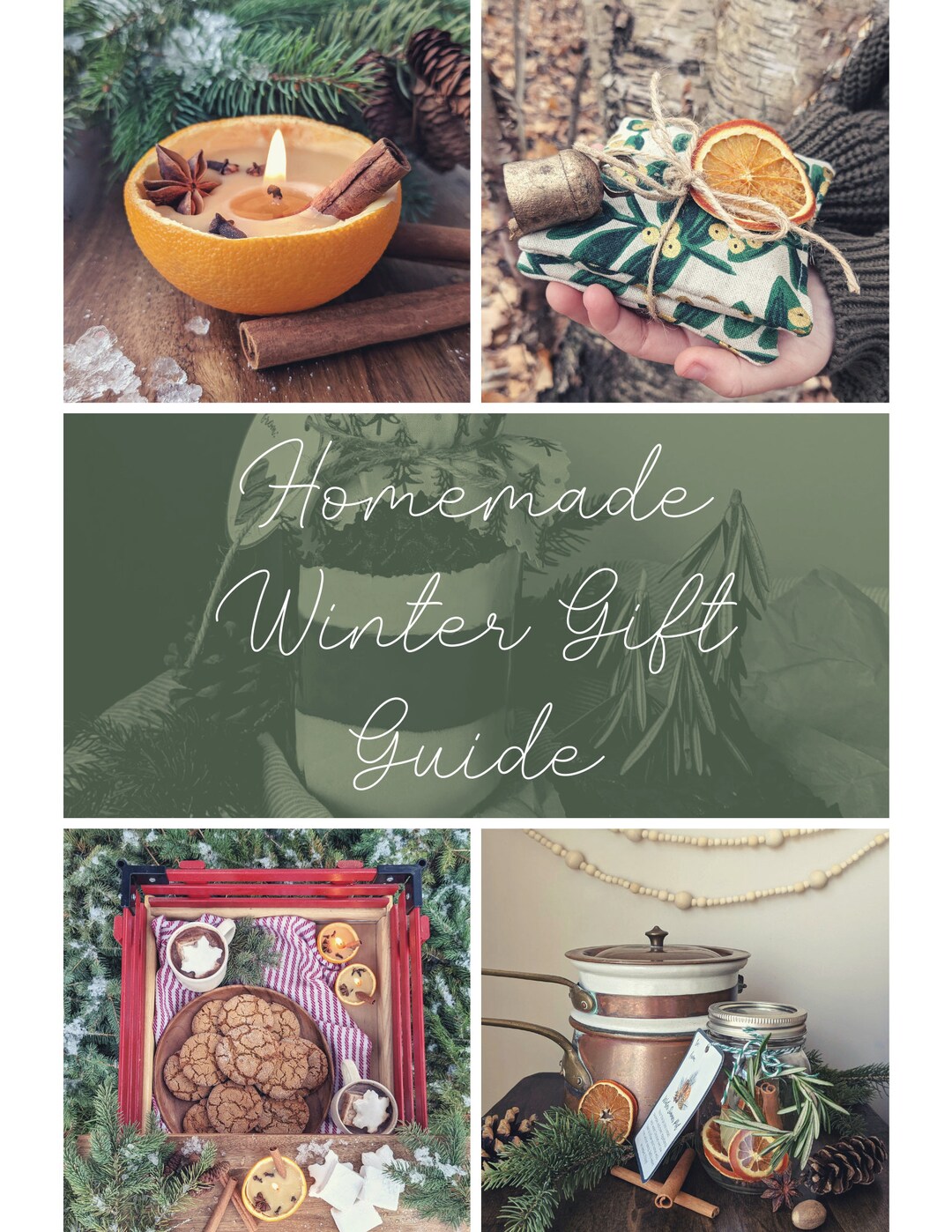 Homemade Winter Gift Guide | Printable PDF | Instant Download | Simple ...