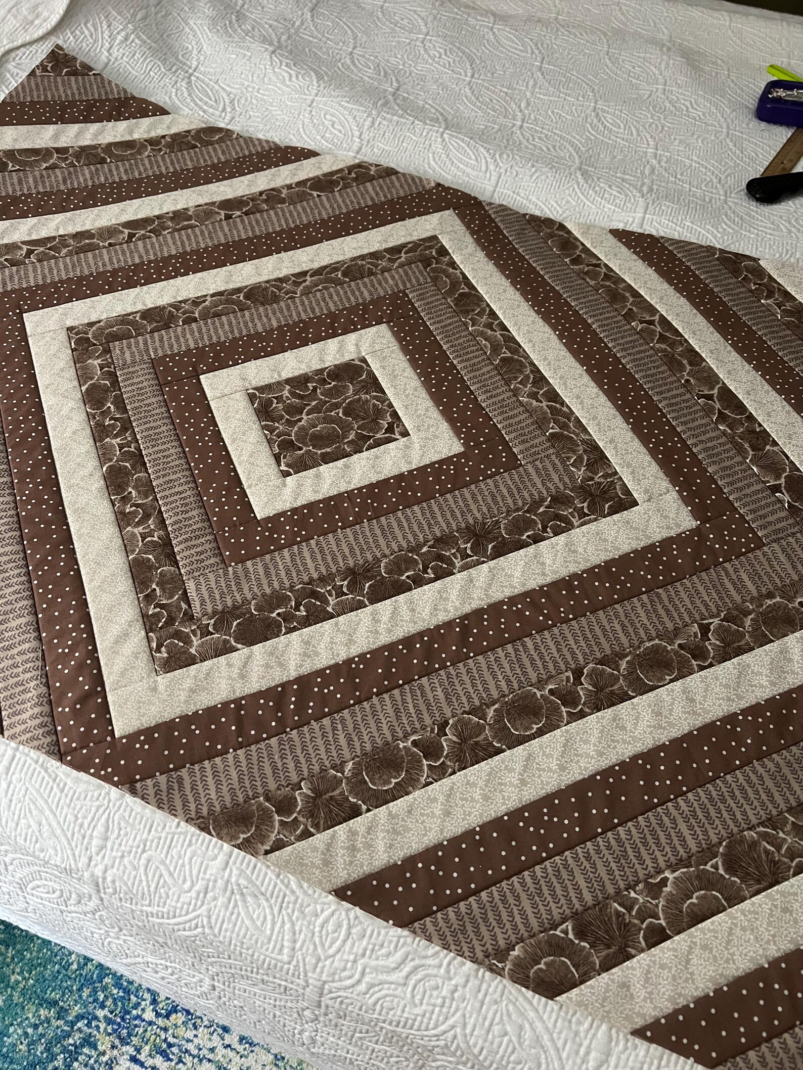 Custom Camper /RV Kitchen Table Mats, Handmade With Cotton Fabric & Soft and Stable for an ...
