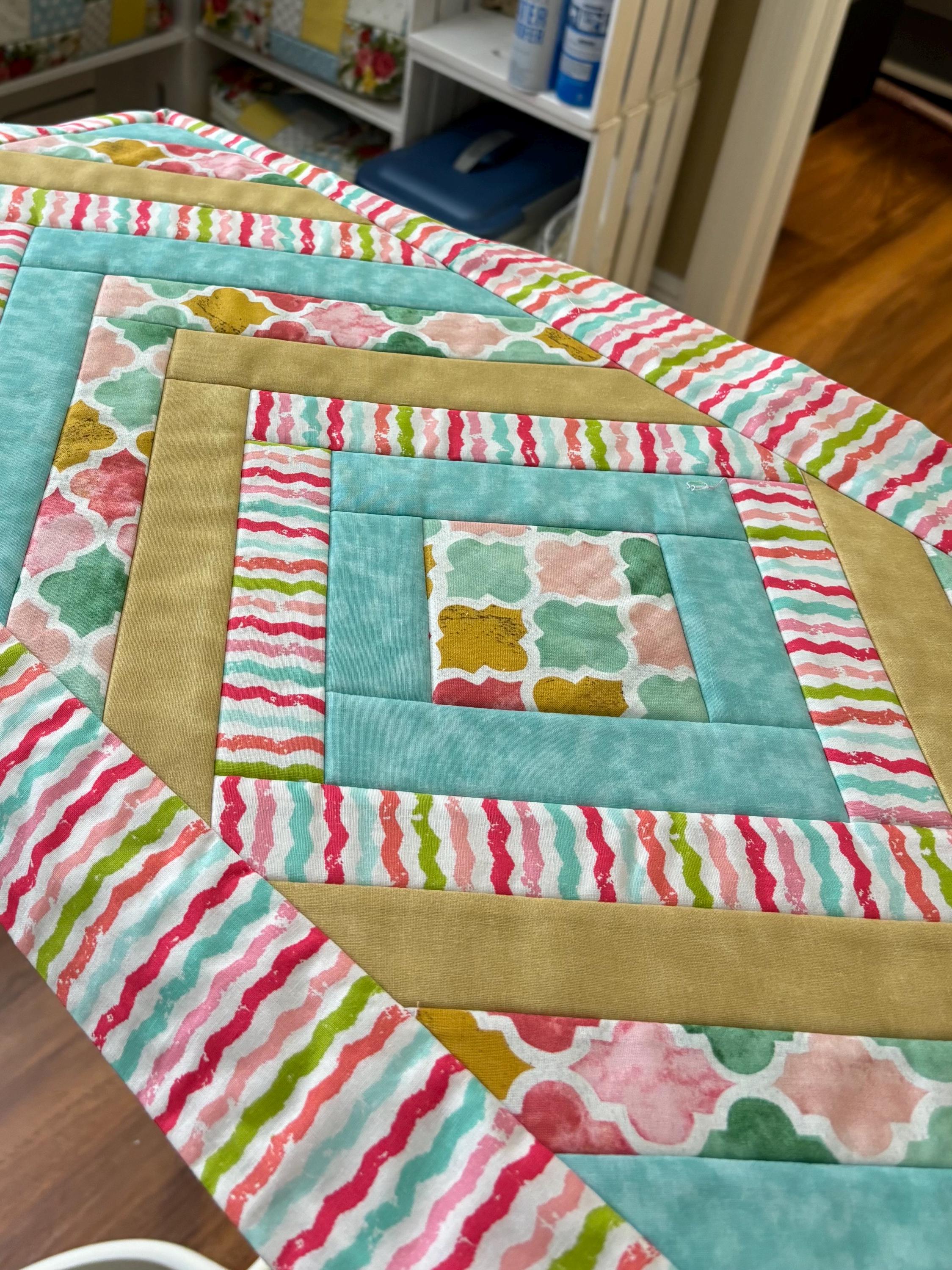 Custom Camper /RV Kitchen Table Mats, Handmade With Cotton Fabric & Soft and Stable for an ...