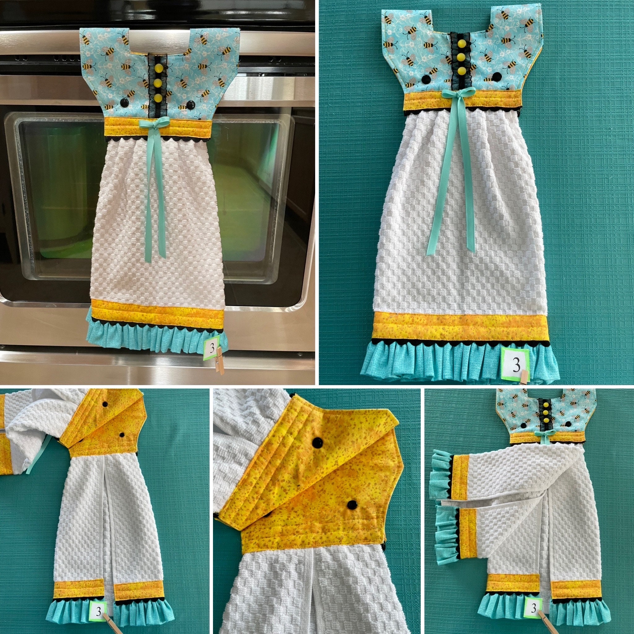 Summer Kitchen Oven Door Dress Towel - Etsy