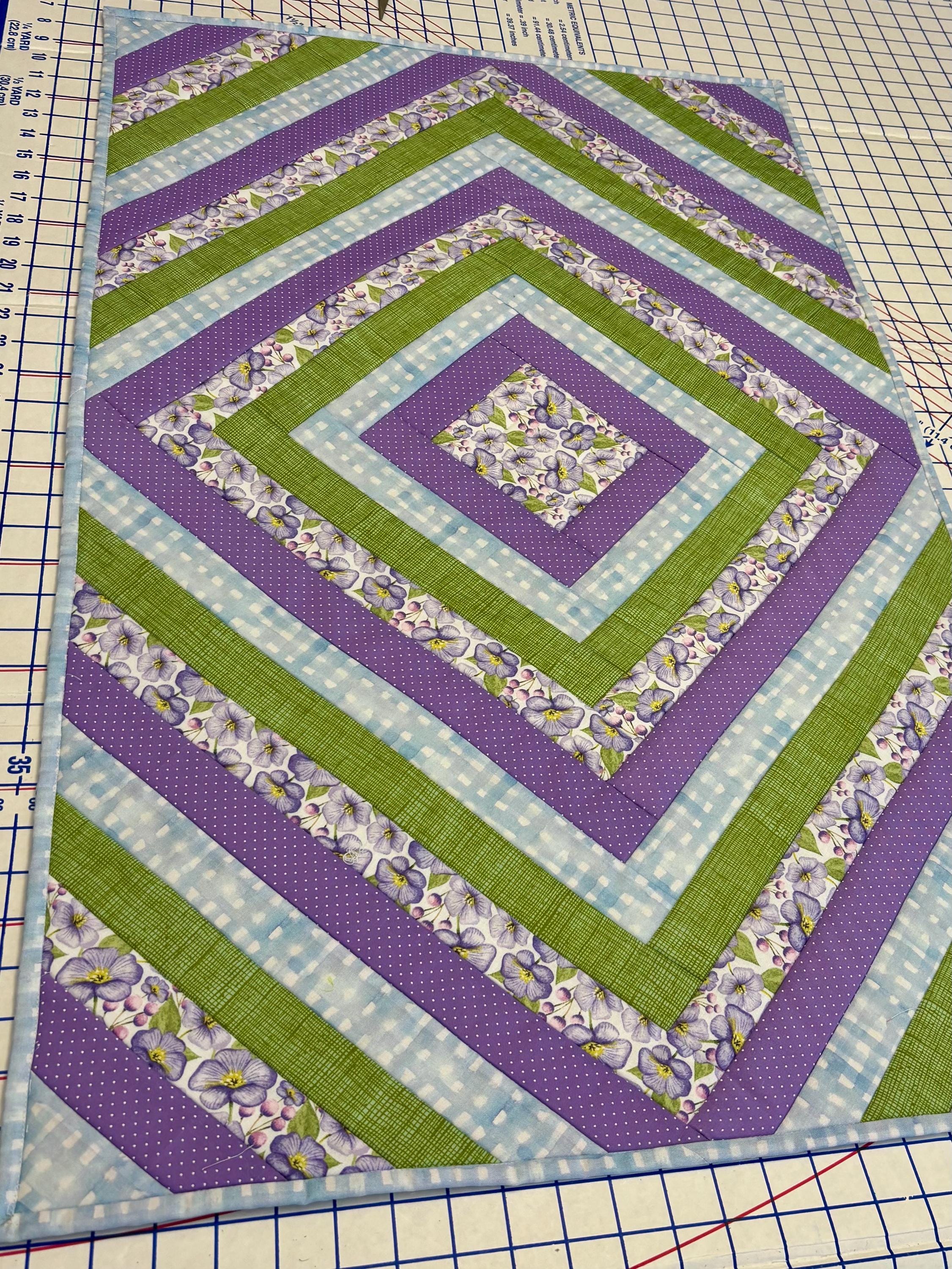 Custom Camper /RV Kitchen Table Mats, Handmade With Cotton Fabric & Soft and Stable for an ...