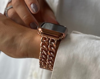 apple watch band for rose gold