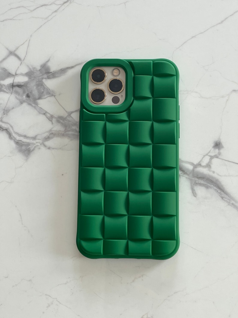 Weaved Iphone Case Green Phone Case Iphone X XS Max XR 11 Etsy