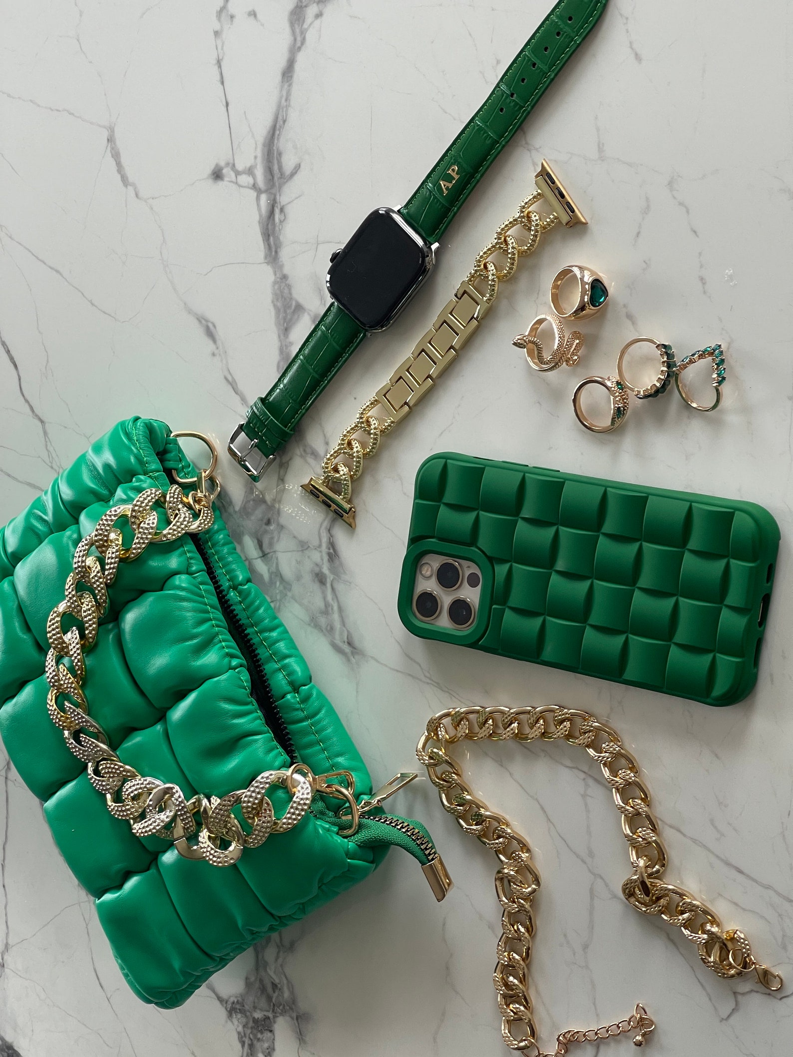 Weaved Iphone Case Green Phone Case Iphone X XS Max XR 11 Etsy