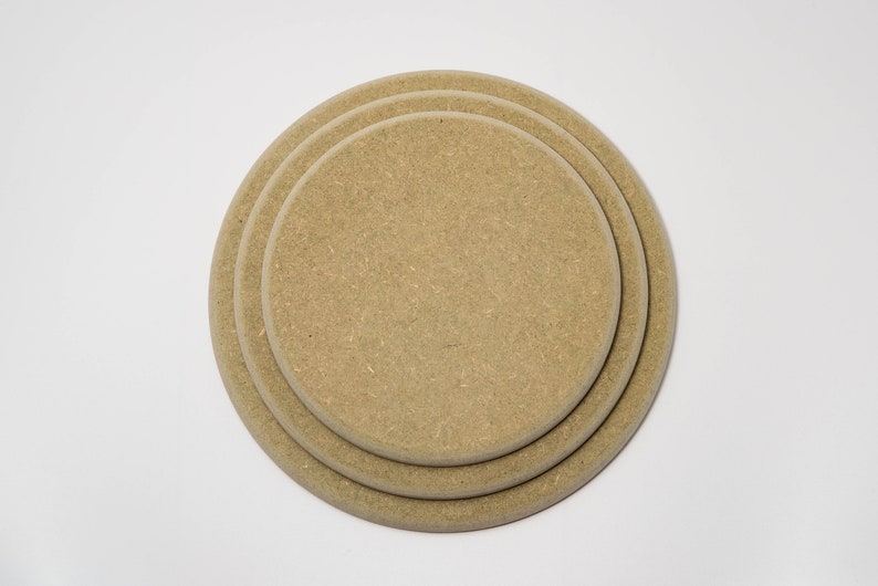 Round plate mold made from 15mm MDF image 2