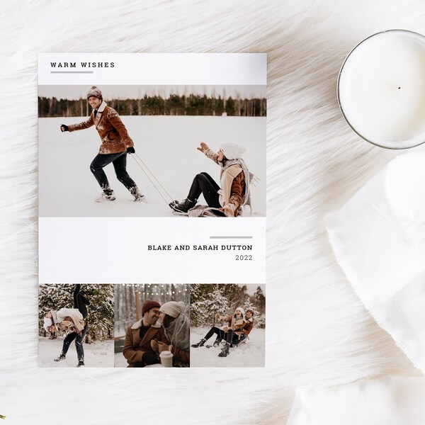 Multiple Photo Card - Etsy