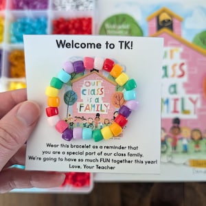 Our Class Is A Family Gift Tags · Printable Back to School Gift · First Day of School Student Gift · Meet The Teacher · Pre-K - 5th Grade