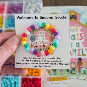 Our Class Is A Family Gift Tags · Printable Back to School Gift · First Day of School Student Gift · Meet The Teacher · Pre-K - 5th Grade