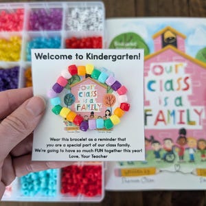 Our Class Is A Family Gift Tags · Printable Back to School Gift · First Day of School Student Gift · Meet The Teacher · Pre-K - 5th Grade