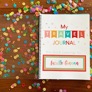 Kids Travel Journal: Interactive Memory Book for Family Trips