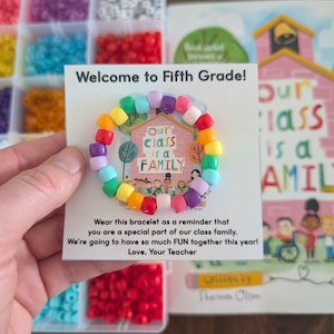 Our Class Is A Family Gift Tags · Printable Back to School Gift · First Day of School Student Gift · Meet The Teacher · Pre-K - 5th Grade