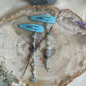 Turquoise Hair Clips
