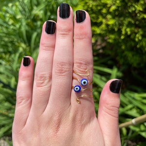 Anillos de hadas del mal de ojo