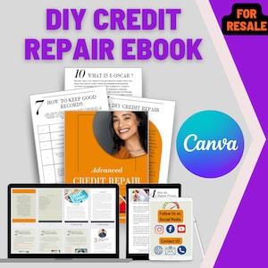 Step by Step Credit Repair Cheat Sheet - Etsy