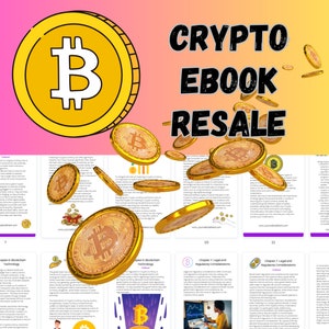 Crypto Currency eBook & Workbook: Canva Editable Template (Digital Download)