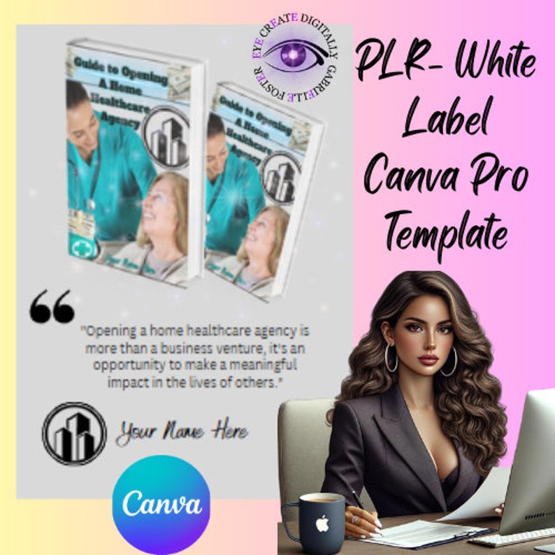 Home Healthcare Agency Guide: 37-Page Canva Pro Editable eBook (Resale Rights) image 7