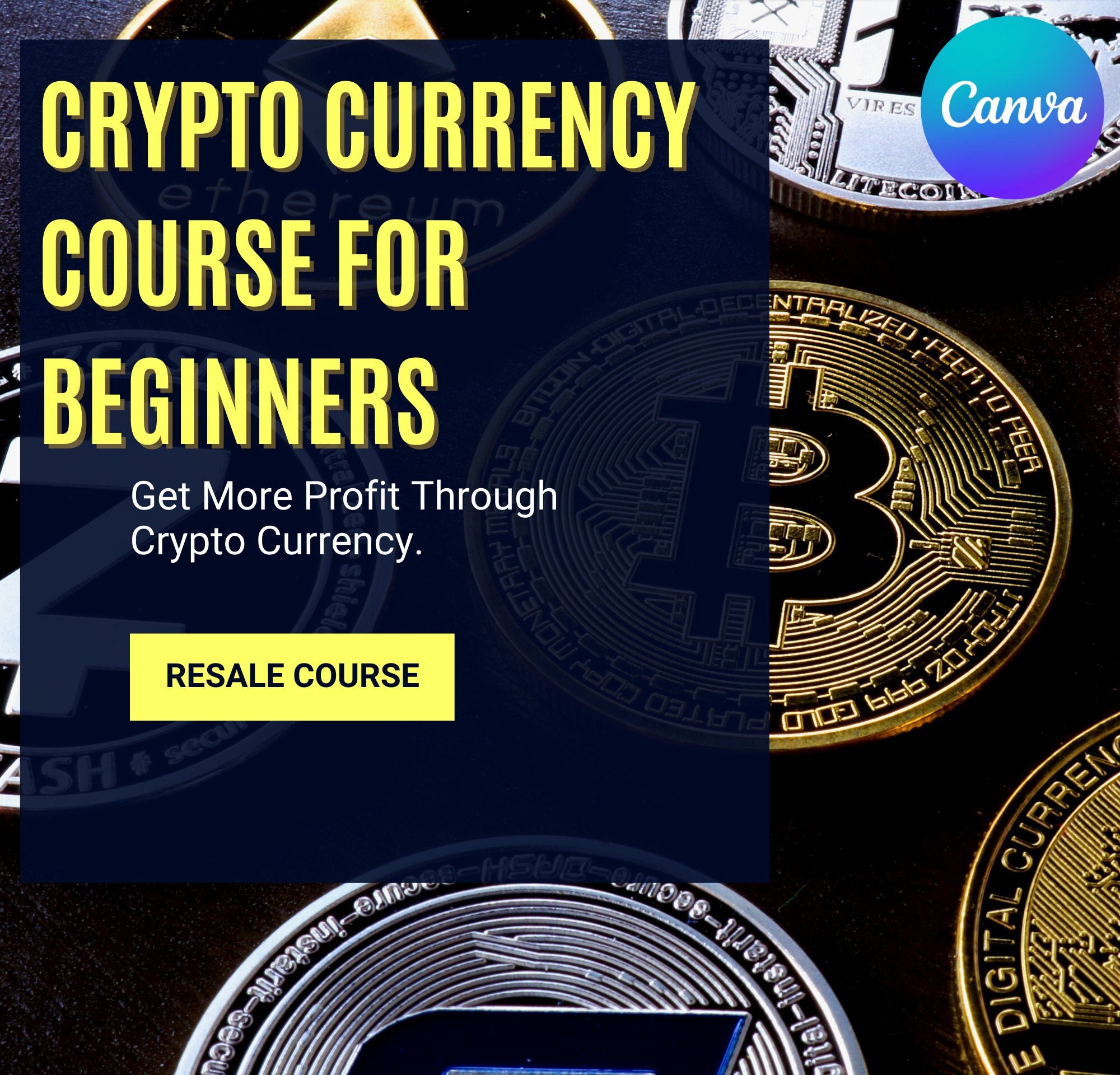 PLR Crypto Course Template: Canva Editable, Resell Rights (digital  Download) - Etsy