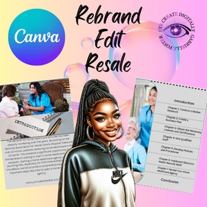 Home Healthcare Agency Guide: 37-Page Canva Pro Editable eBook (Resale Rights) image 2