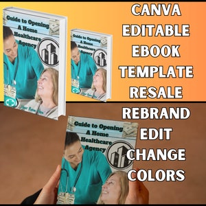 Home Healthcare Agency Guide: 37-Page Canva Pro Editable eBook (Resale Rights) image 8