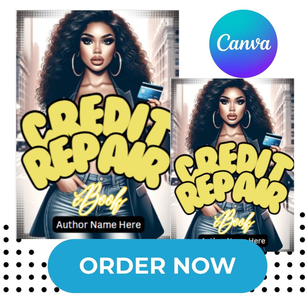 PLR Credit Repair Ebook, Canva Pro, for Resale, DIY Credit Repair Ebook
