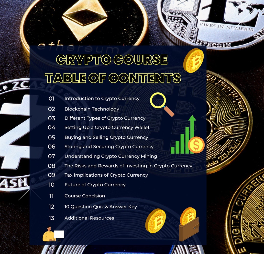 PLR Crypto Course Template: Canva Editable, Resell Rights (digital  Download) - Etsy